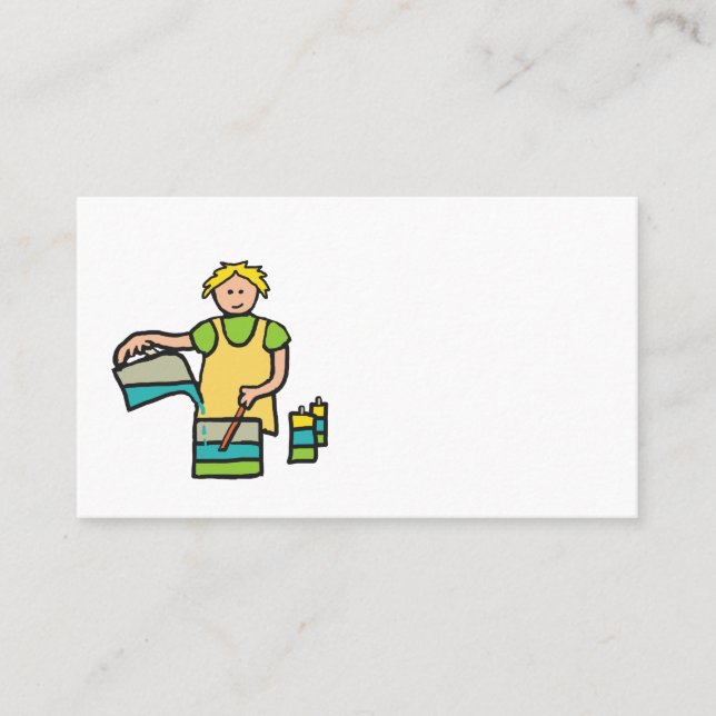 Tarjeta De Visita Fabricación de velas (Anverso)