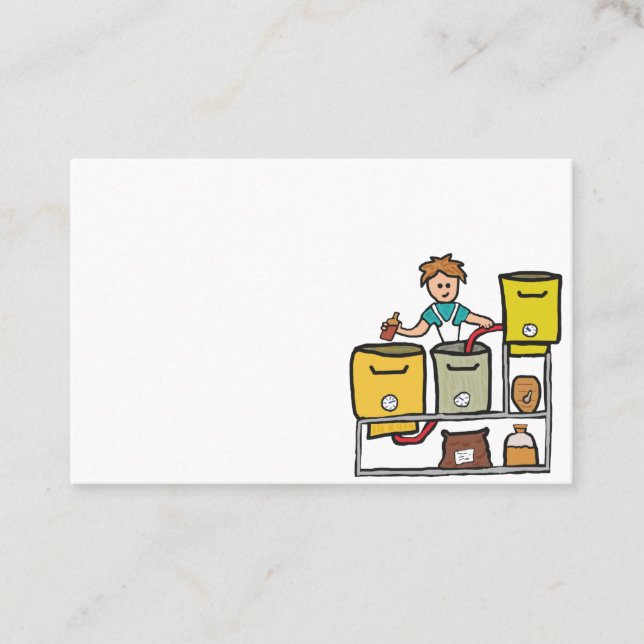 Tarjeta De Visita Fabricación de viviendas (Anverso)