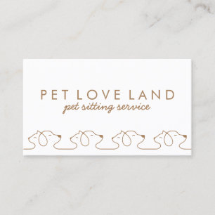 Tarjeta De Visita Fabricante de accesorios para mascotas hechos a ma