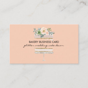 Tarjeta De Visita Fabricante de tartas Fiesta de celebración de Boda