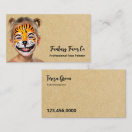 Tarjeta De Visita Face Painter