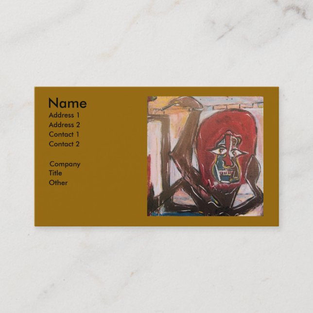 TARJETA DE VISITA FACTOR DE DREAD CHILL (Anverso)