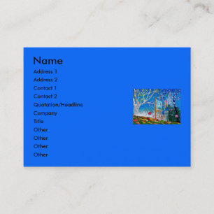 Tarjeta De Visita Faery de hadas del artista