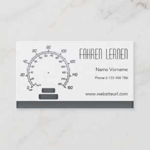 Tarjeta De Visita fahrschule