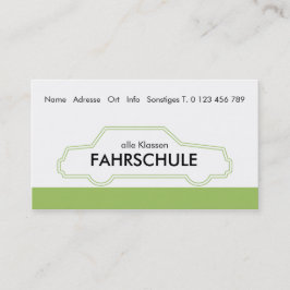 Tarjeta De Visita fahrschule