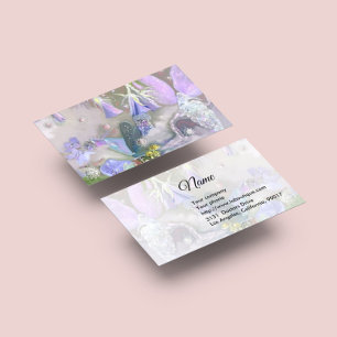 Tarjeta de visita Fairy and Bluebells