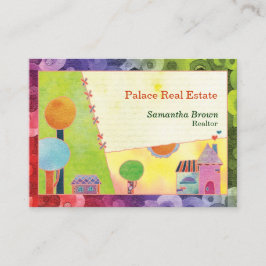 Tarjeta De Visita Fairytale Village Real Estate Realtor
