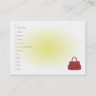 Tarjeta De Visita Fall Fahion News