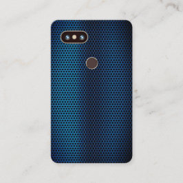 Tarjeta De Visita Falsa cubierta de acero metálica del teléfono y