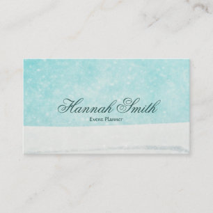 Tarjeta De Visita Falso glamoroso moderno elegante sencillo b