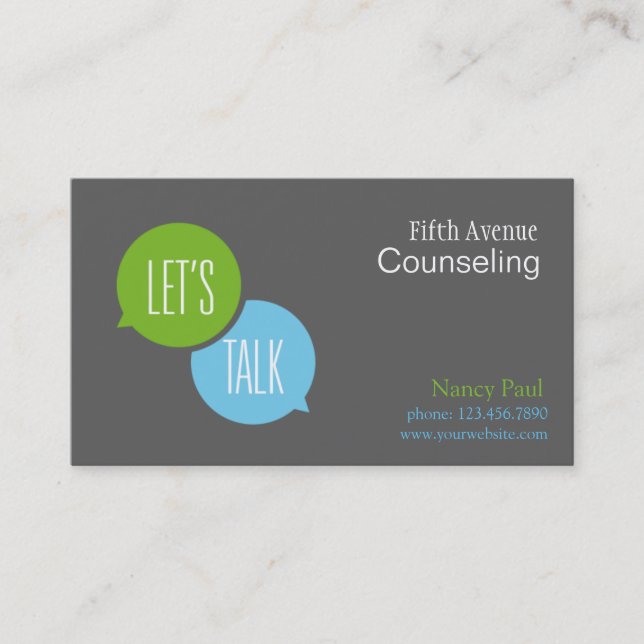 Tarjeta De Visita Familia Profesional, Matrimonio, Asesoramiento Juv (Anverso)