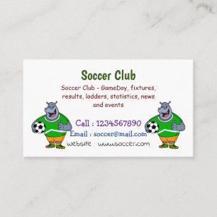 Tarjeta De Visita Famoso ilustracion de personalizado de futbolista 