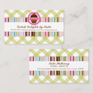 Tarjeta De Visita Fanciosa pastelería