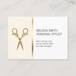 Tarjeta De Visita Fancy Elite Hairstylist