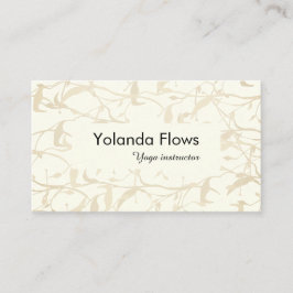 Tarjeta De Visita Fancy Foliage