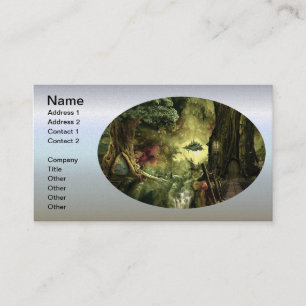 Tarjeta De Visita Fantasía en la Amazonía