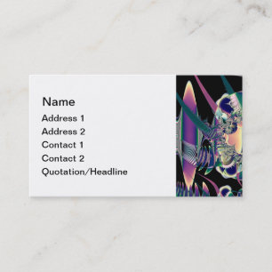Tarjeta De Visita Fantasía oscura