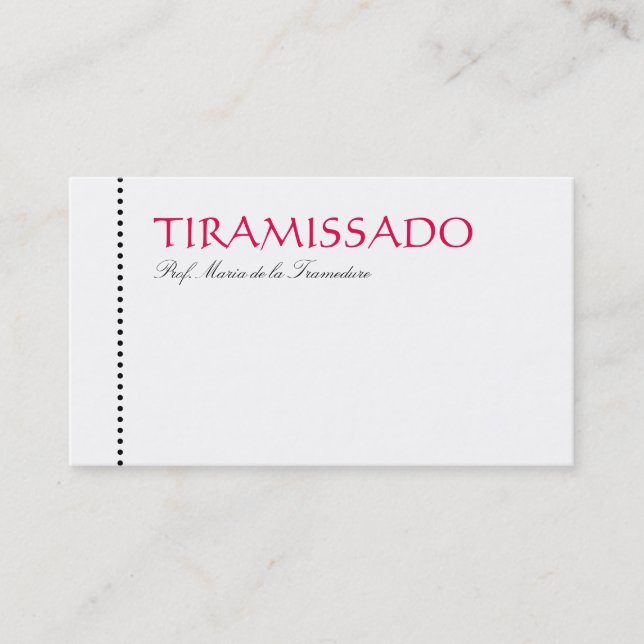 Tarjeta De Visita Farbe und Linie (Anverso)