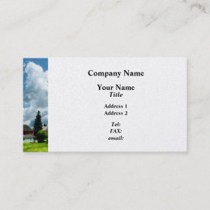 Tarjeta De Visita Farm Vista - Fin Platinum
