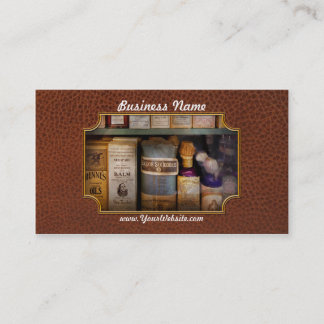 Tarjeta De Visita Farmacia - aceites y bálsamos