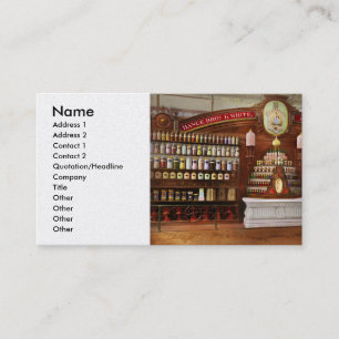 Tarjeta De Visita Farmacia - Flavor Kings 1876