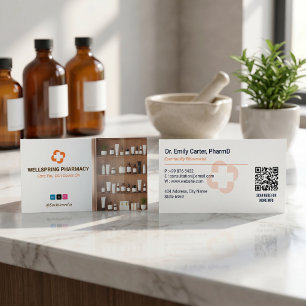 Tarjeta De Visita Farmacia Independiente Oro de Lujo