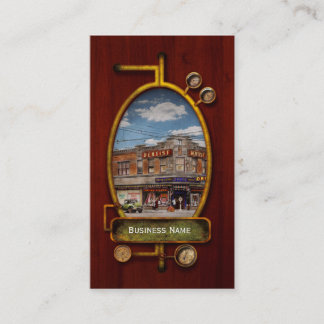 Tarjeta De Visita Farmacia - La tienda de la esquina 1910