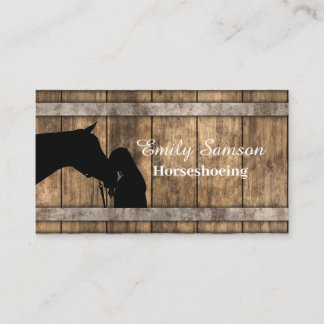 Tarjeta De Visita Farrier Service