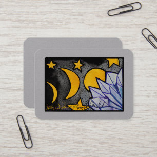 Tarjeta De Visita Fases de la luna silvestre de los niños