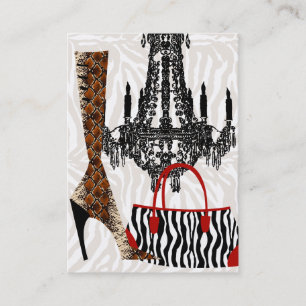 Tarjeta De Visita Fashion Business Card Bolso de cuero de arranque d