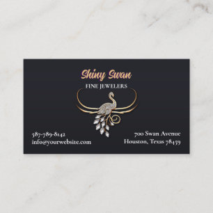 Tarjeta De Visita Fashion Fine Jewelry Business Card