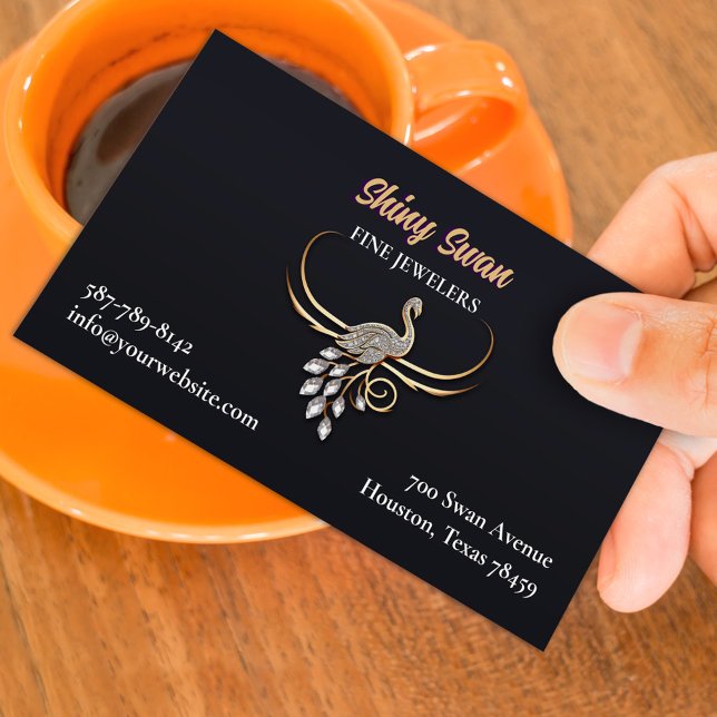Tarjeta De Visita Fashion Fine Jewelry Business Card (Subido por el creador)
