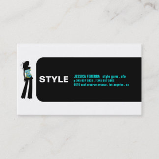 Tarjeta de visita Fashionista