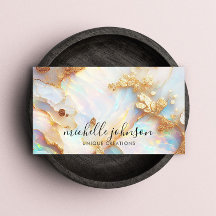 Faux Holographic Irideslindante Cristal óptico cre