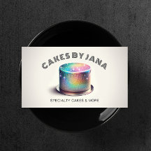 Faux Holographic Rainbow Purpurina Cake Bakerley