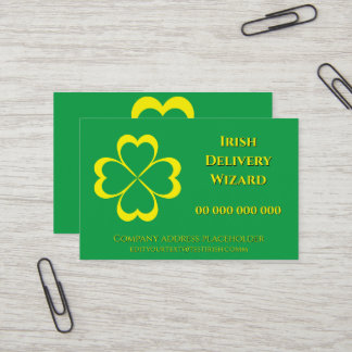 Tarjeta De Visita ¡Feliz día de San Patricio!