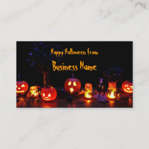 Tarjeta De Visita Feliz Halloween