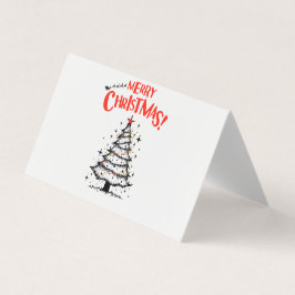 Tarjeta De Visita feliz navidad en ti