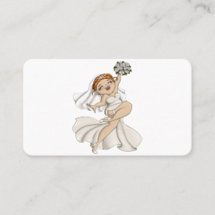 Tarjeta De Visita Feliz Novia 03