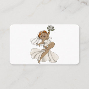 Tarjeta De Visita Feliz Novia 03