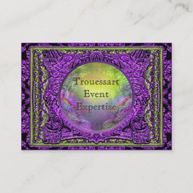 Tarjeta De Visita Felpa de Trouessart indestructible (Anverso)