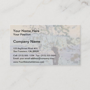 Tarjeta De Visita Ferdinand Hodler - Árbol silvestre junto al lago