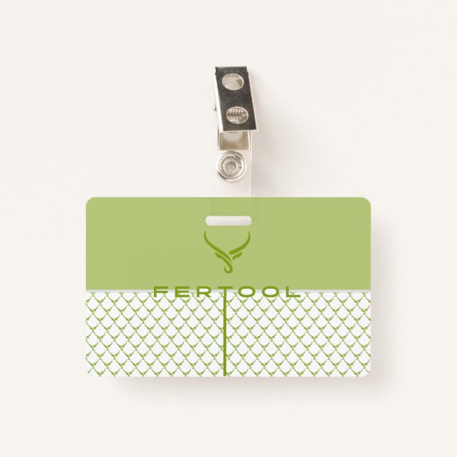 Tarjeta de visita FERTOOL (Anverso con clip)