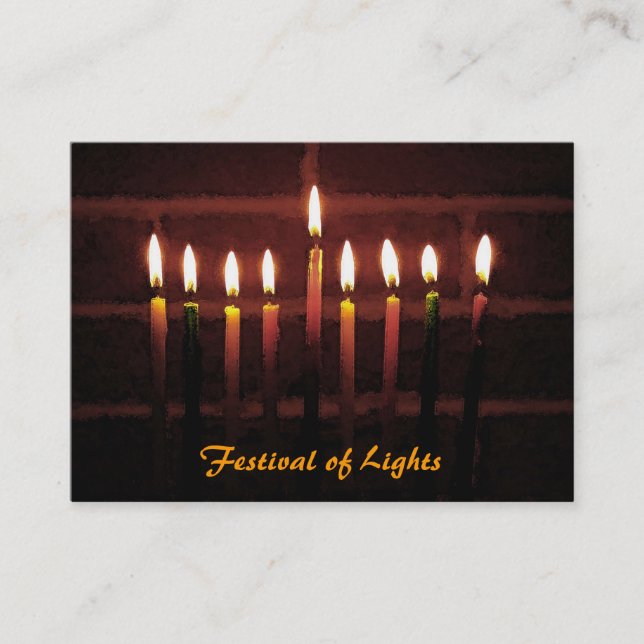 Tarjeta De Visita Festival de las Luces ATC (Anverso)