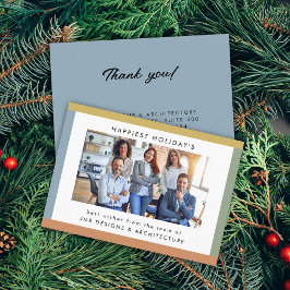 Tarjeta De Visita Festividad fotográfica de rayas modernas