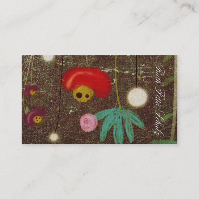 Tarjeta De Visita Fichas profesionales (Anverso)