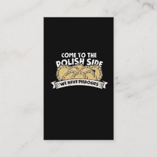 Tarjeta De Visita Fideos de Polonia de Pierogi Maker Foodish