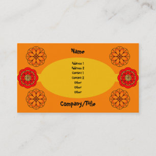 Tarjeta De Visita Fiesta