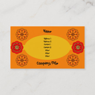 Tarjeta De Visita Fiesta