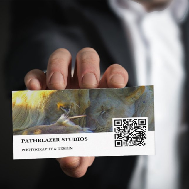 Tarjeta De Visita Fiesta de León | Fotografía de vida silvestre | (Subido por el creador)